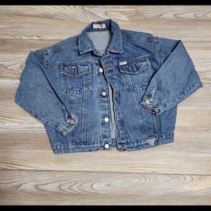 Guess by Marciano Women’s Size Large Cropped Jean Jacket